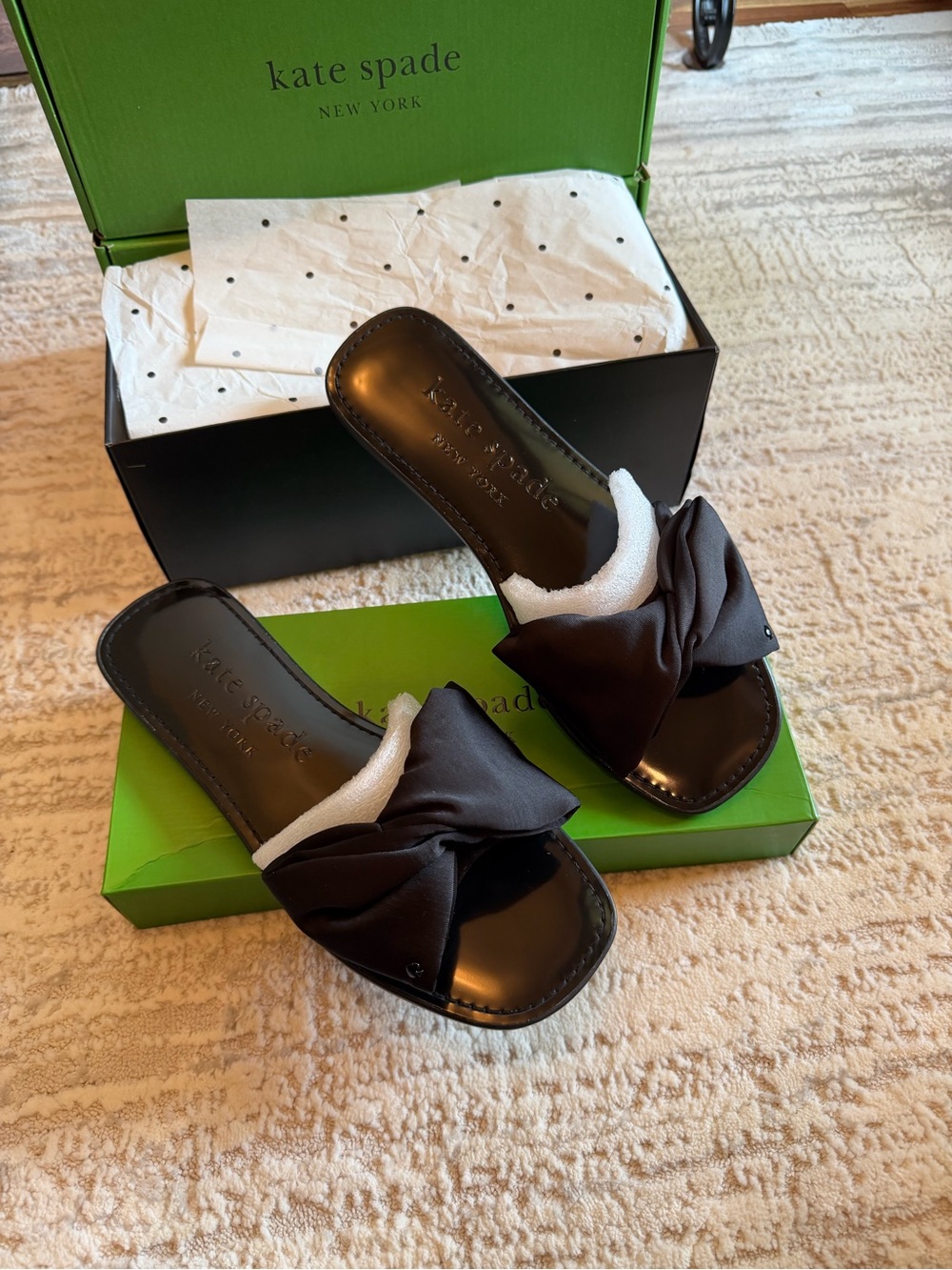 Kate Spade Bikini Bow Slide Sandals